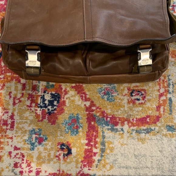 Coach Leather Satchel - Picture 2 of 16